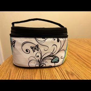 Thermos Insulated Lunch Bag, White/Black